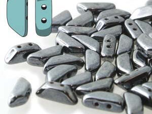 TIN-23980-14400 Jet Hematite Tinos par Puca -13576