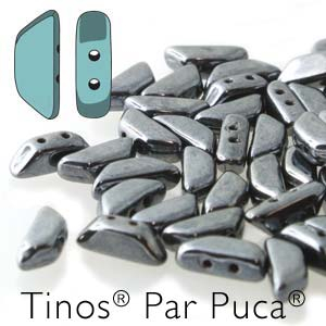 TIN-23980-14400 Jet Hematite Tinos par Puca -13576