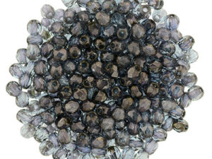 0080529 Crystal Chocolate Metallic Bronze Luster facet 2.5 mm. 100 Pc.-13650