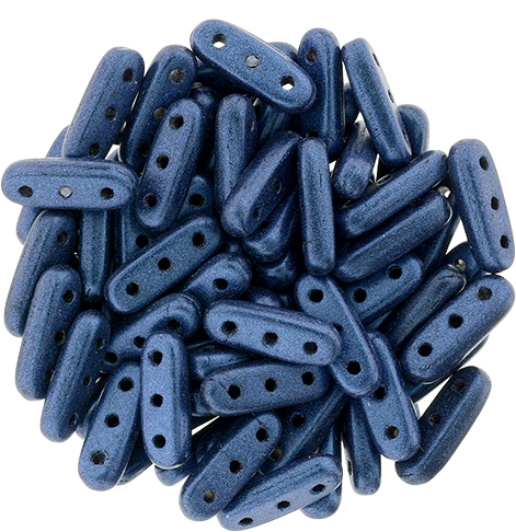 CMBM-79031MJT Metallic Suede - Blue CzechMates® Beam 10 gram-0 CMBM-79031MJT Metallic Suede - Blue CzechMates® Beam 10 gram-0