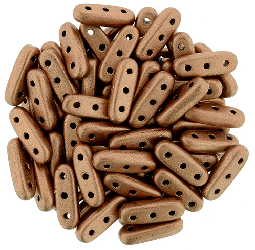 CMBM-00030-01770 Matte - Metallic Copper CzechMates® Beam 10 gram-0 CMBM-00030-01770 Matte - Metallic Copper CzechMates® Beam 10 gram-0