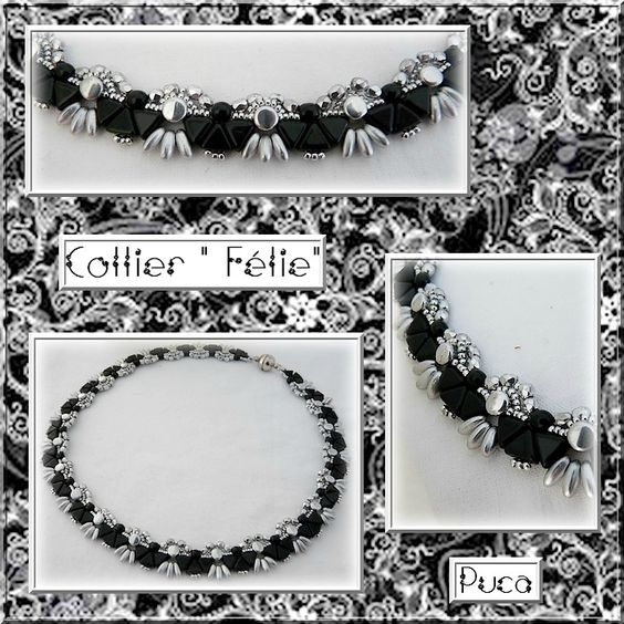 Felié Collier: Gratis Patroon bij Kheops® par Puca®-13676