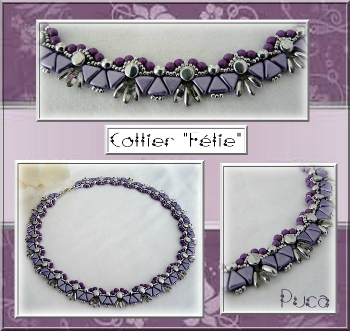 Felié Collier: Gratis Patroon bij Kheops® par Puca®-13678