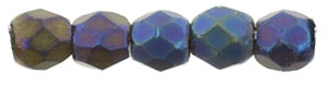 FP-2,5-21135JT Fire Polished Matte Iris Blue 2,5 mm.-13857