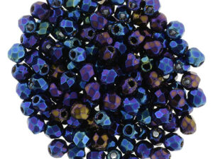 FP-2,5-21435JT Fire Polished Iris Blue 2,5 mm.-0