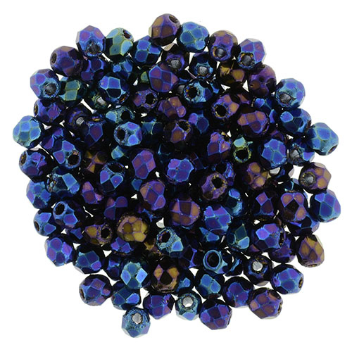 FP-2,5-21435JT Fire Polished Iris Blue 2,5 mm.-0 FP-2,5-21435JT Fire Polished Iris Blue 2,5 mm.-0