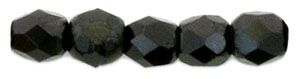 FP-2,5-23980 Fire Polished Jet 2,5 mm.-13877