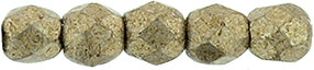FP-2,5-77056CR Fire Polished ColorTrends: Saturated Metallic Hazelnut 2,5 mm.-13909