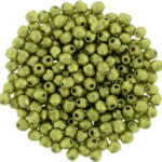 FP-2,5-77058CR Fire Polished ColorTrends: Saturated Metallic Primrose Yellow 2,5 mm.-0
