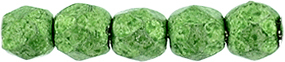 FP-2,5-77059CR Fire Polished ColorTrends: Saturated Metallic Kale 2,5 mm.-13921