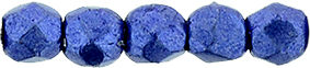 FP-2,5-77065CR Fire Polished ColorTrends: Saturated Metallic Lapis Blue 2,5 mm.-13946