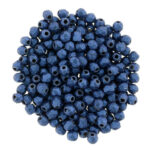 FP-2,5-79031JT Fire Polished Metallic Suede – Blue 2,5 mm.-0