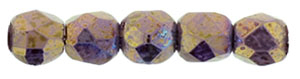 FP-2,5-LH02010 Fire Polished Luster - Opaque Bronzed Smoke 2,5 mm.-13845