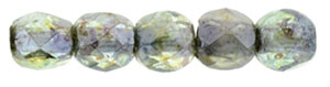 FP-2,5-00030LN Fire Polished Luster Transparent Green 2,5 mm.-13829