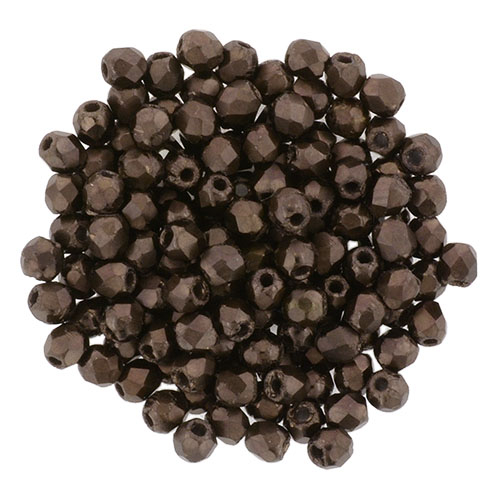 FP-2,5-23980MLZ Fire Polished Matte Dark Bronze 2,5 mm.-0 FP-2,5-23980MLZ Fire Polished Matte Dark Bronze 2,5 mm.-0
