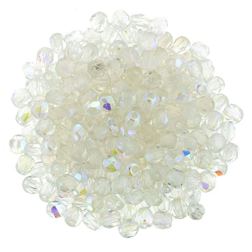 FP-2,5-00030-28701 Fire Polished Crystal AB 2,5 mm.-0 FP-2,5-00030-28701 Fire Polished Crystal AB 2,5 mm.-0