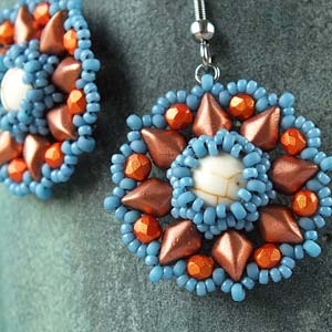 Primrose, Free Pattern with Gemduo-0 Primrose, Free Pattern with Gemduo-0