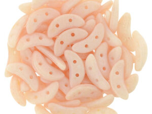 CMCR-S0005WH CzechMates Crescent ColorTrends: Opaque Peach Echo 5 gram.-0