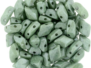 GD-03000-14459 Chalk Green Luster Matubo GemDuo