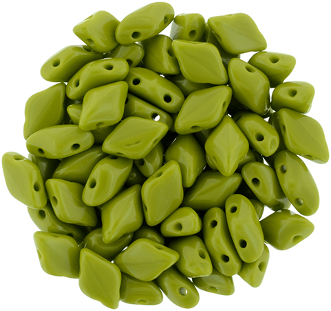 GD-53410 GemDuo Opaque Olivine 10 gram-0 GD-53410 GemDuo Opaque Olivine 10 gram-0