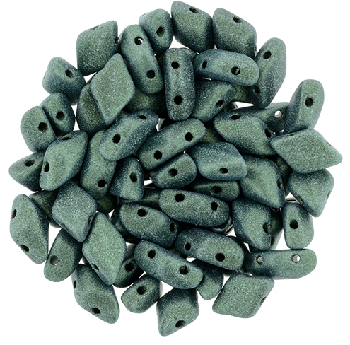 GD-23980-79051 GemDuo Metallic Suede Light Green 10 gram-0 GD-23980-79051 GemDuo Metallic Suede Light Green 10 gram-0