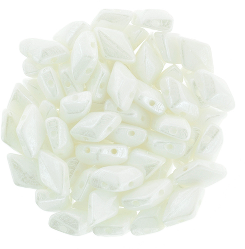 GD-03000-14400 GemDuo Luster Opaque White 10 gram-0 GD-03000-14400 GemDuo Luster Opaque White 10 gram-0