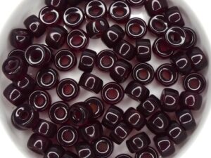 0050003 Garnet Red Roller Bead. 50 Pc.-0