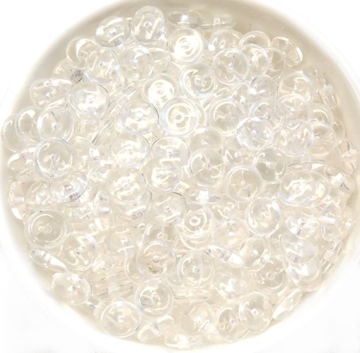 0150007 Crystal Schijfje (Spacer Bead) ± 150 Pc.-0 0150007 Crystal Schijfje (Spacer Bead) ± 150 Pc.-0