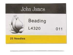 #11.L4320 John James Beading Naalden #11, 25 stuks-0