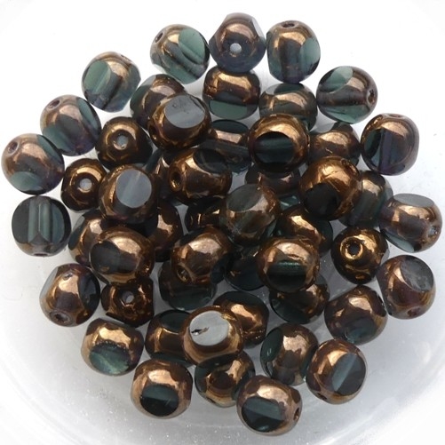 0020302 Montana Bronze 3 Cut 6 mm. 22 Pc.-0