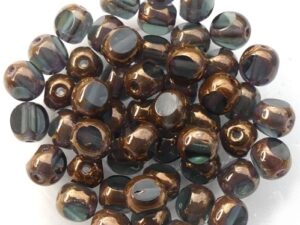 0020302 Montana Bronze 3 Cut 6 mm. 22 Pc.-14728