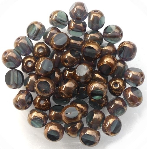 0020302 Montana Bronze 3 Cut 6 mm. 22 Pc.-14728