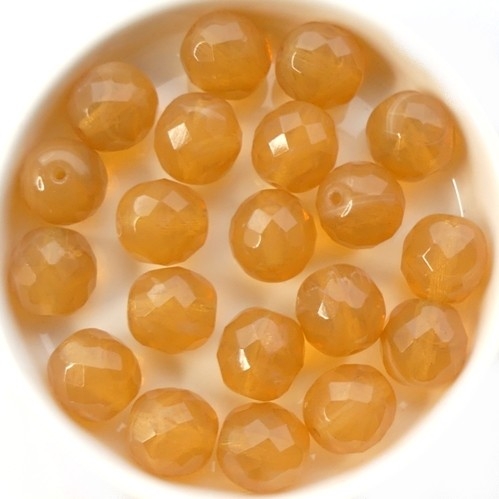 0030205 Opal Topaz facet 10 mm. 8 Pc.-0 0030205 Opal Topaz facet 10 mm. 8 Pc.-0
