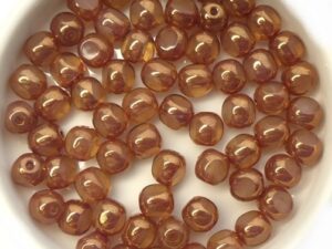 0040248 Opal Beige Bronze 3 Cut 6 mm. 20 Pc.-0