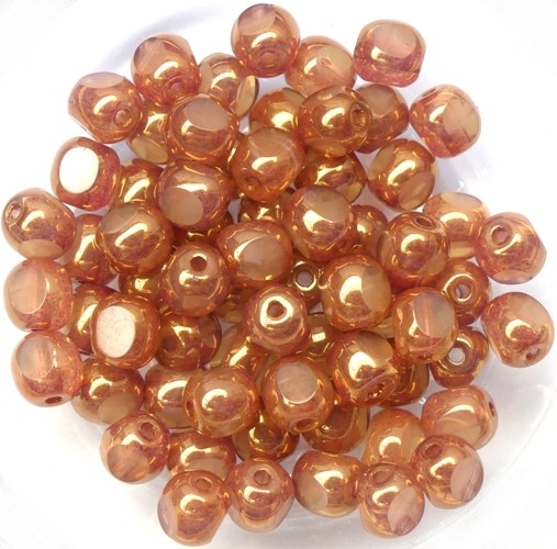 0040248 Opal Beige Bronze 3 Cut 6 mm. 20 Pc.-15102