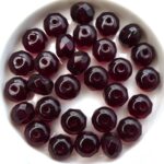 0050211 Garnet Red, Rondelle Facet 9 x 6 mm. 15 Pc.-0