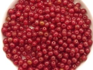 03-R-91260 Opal Amber Red Round 3 mm. 200 Pc.-0