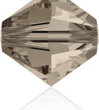 SW-04-GRG 5328 Greige Swarovski Bicone 4 mm. 40 Pc.-0