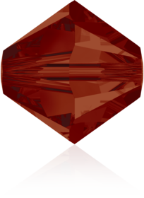 SW-04-CREMA 5328 Crystal Red Magma Swarovski Bicone 4 mm. 40 Pc.-14864