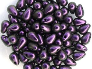 CD-23980-94101 Polychrome Magenta Chameleon Czech Drops 40 Pc.-15030