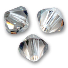 SW-04-CRYSSAT 5301 Crystal Satin Swarovski Bicone 4 mm. 40 Pc.-14878