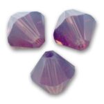 SW-03-CYCOP 5328 Cyclamen Opal Swarovski Bicone 3 mm. 40 Pc.-0