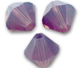 SW-04-CYCOP 5328 Cyclamen Opal Swarovski Bicone 4 mm. 40 Pc.-14852