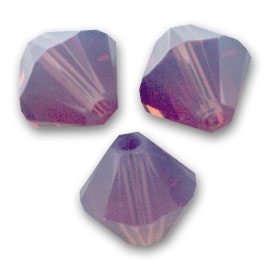 SW-04-CYCOP 5328 Cyclamen Opal Swarovski Bicone 4 mm. 40 Pc.-14852