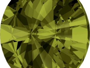 14 mm. 228 Olivine Foiled 1122 Swarovski Rivoli-15240