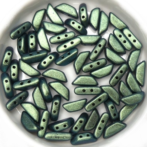 TIN-23980-94104 Metallic Mat Green Turquoise Tinos par Puca 10 gram-14922