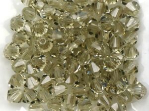 04-MC-40010 Bicone, Black Diamond 4 mm. 50 Pc.-0