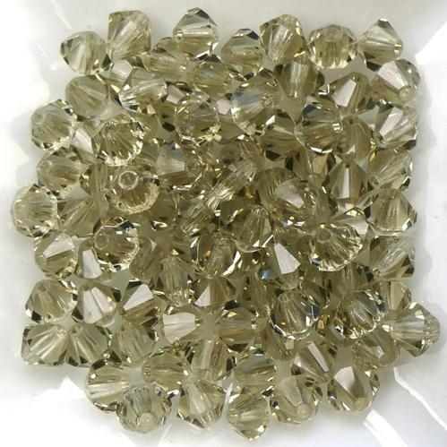 04-MC-40010 Bicone, Black Diamond 4 mm. 50 Pc.-0 04-MC-40010 Bicone, Black Diamond 4 mm. 50 Pc.-0