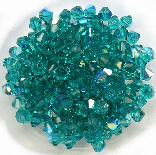 04-MC-60230-28701 Bicone Blue Zircon AB 50 Pc.-0 04-MC-60230-28701 Bicone Blue Zircon AB 50 Pc.-0