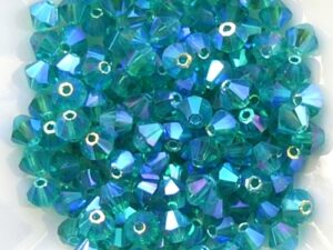 04-MC-60230-28701X2 Bicone Blue Zircon 2XAB 50 Pc.-0